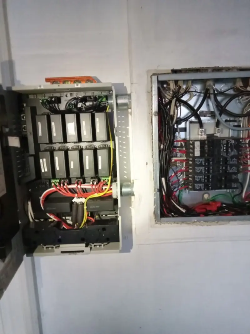 Electrical panel upgrade completed for Ring Doorbell Installation in New Haven